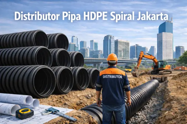 Distributor Pipa HDPE Spiral Jakarta